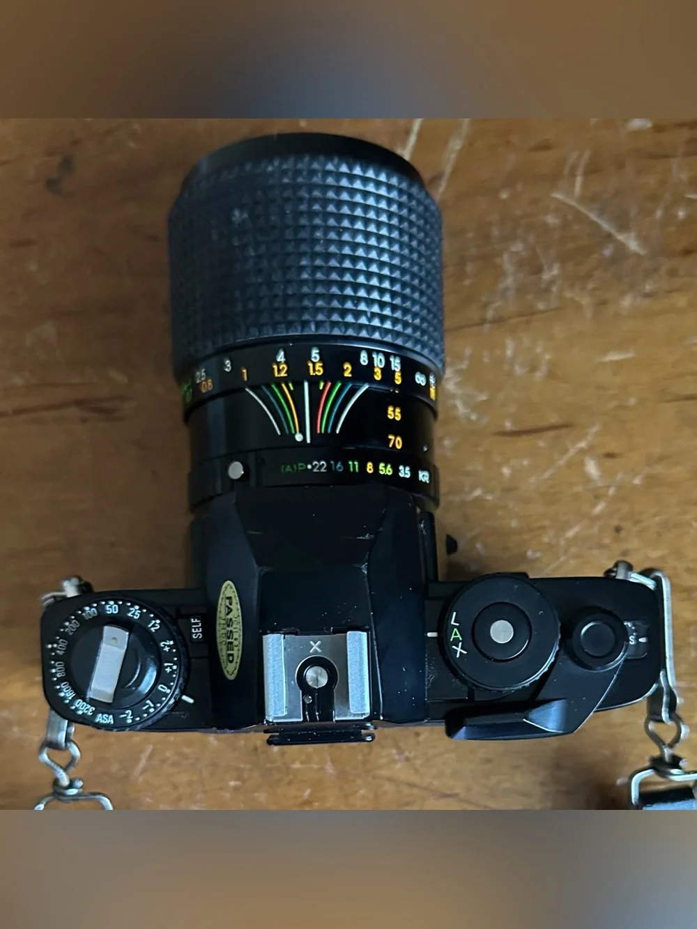 KS Super II SR2000 SLR 35mm Film Camera w/ Multicoated 28-70mm f3.5-4.5 Lens